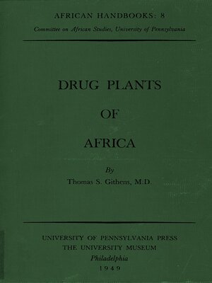 cover image of Drug Plants of Africa
